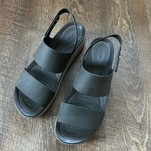 Crocs Brooklyn Low Wedge Sandals
